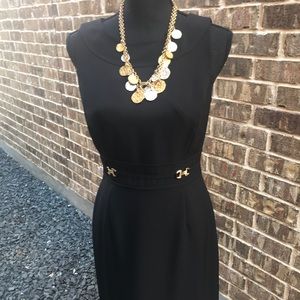 Tahari Black Dress
